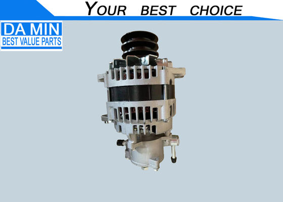 24V 80A ジェネレーター 8973515741 エンジン 4HF1 4HG1 4HJ1 バキュームポンプ 2ピンプラグ アルミニウムボディパーツ